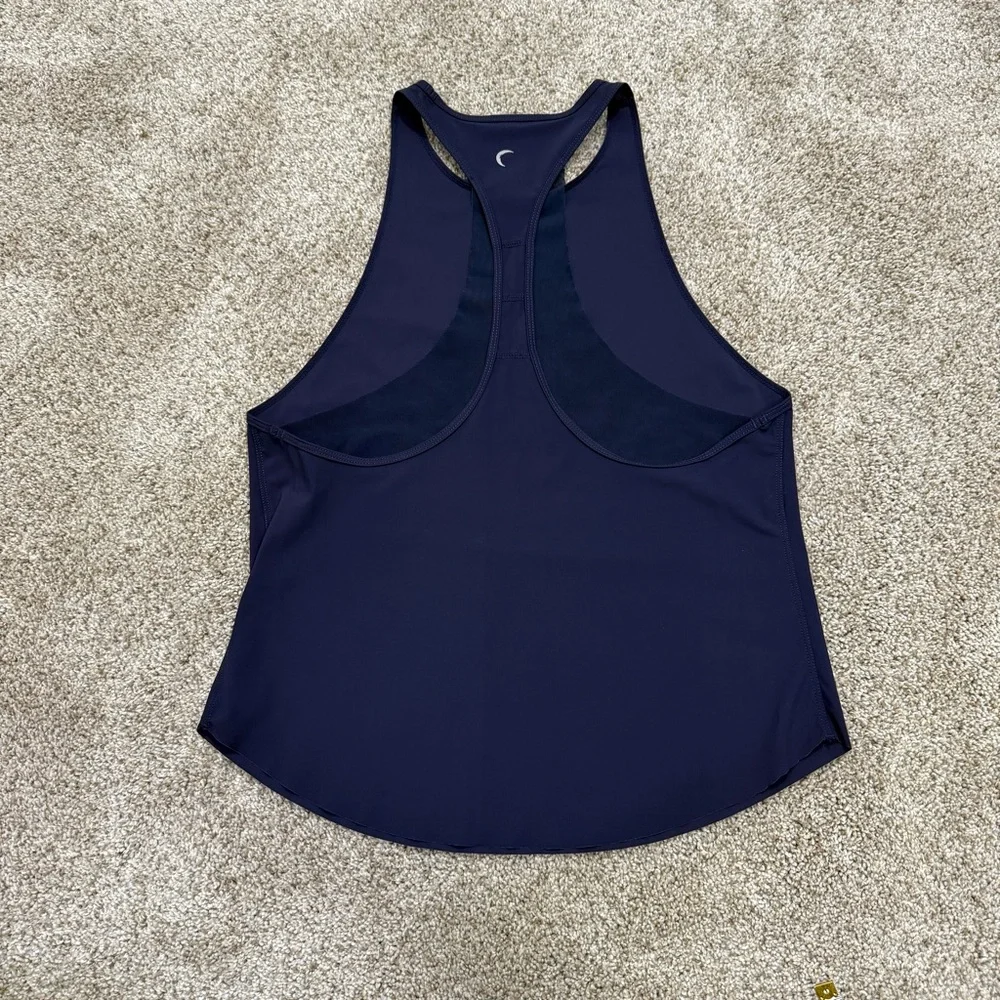 ZYIA Navy Double Racer Tank - Picture 7 of 12